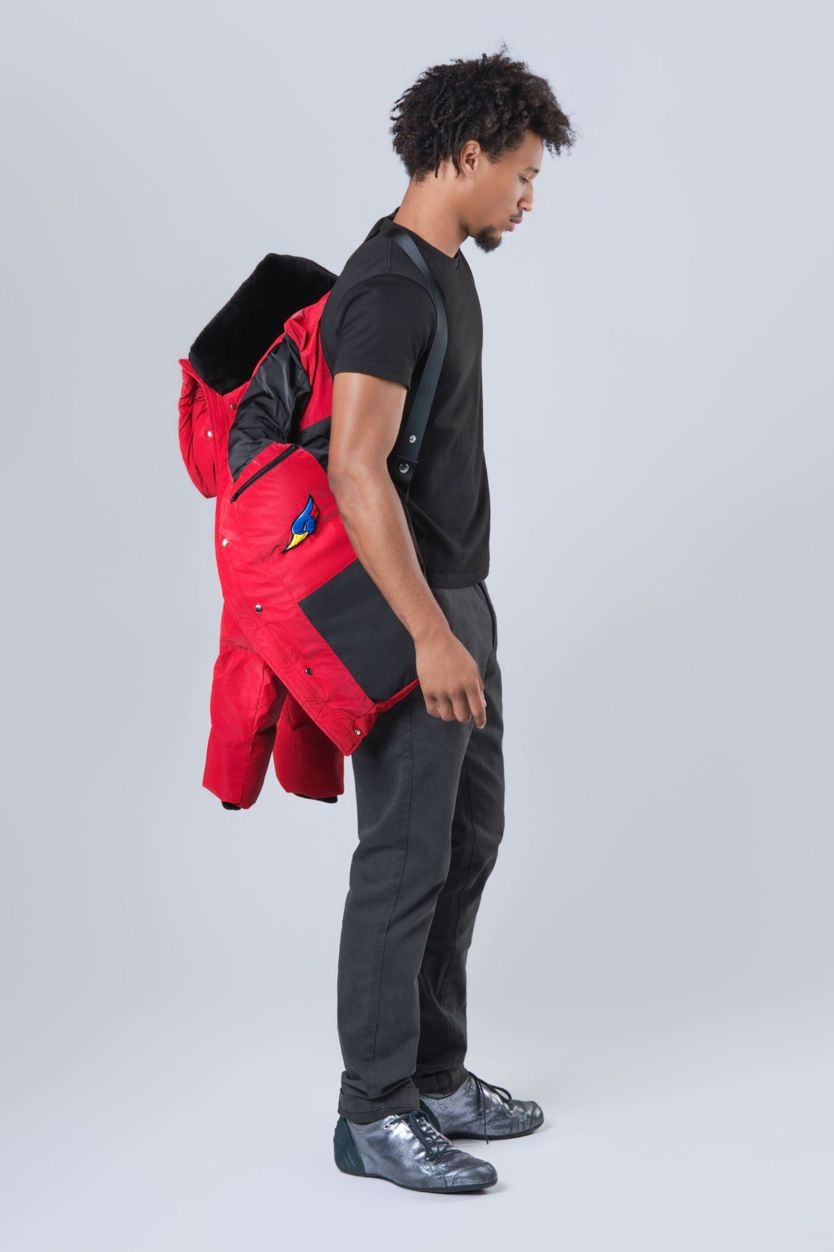 Men's Bumnester 3/4 Coat - Red Diamond