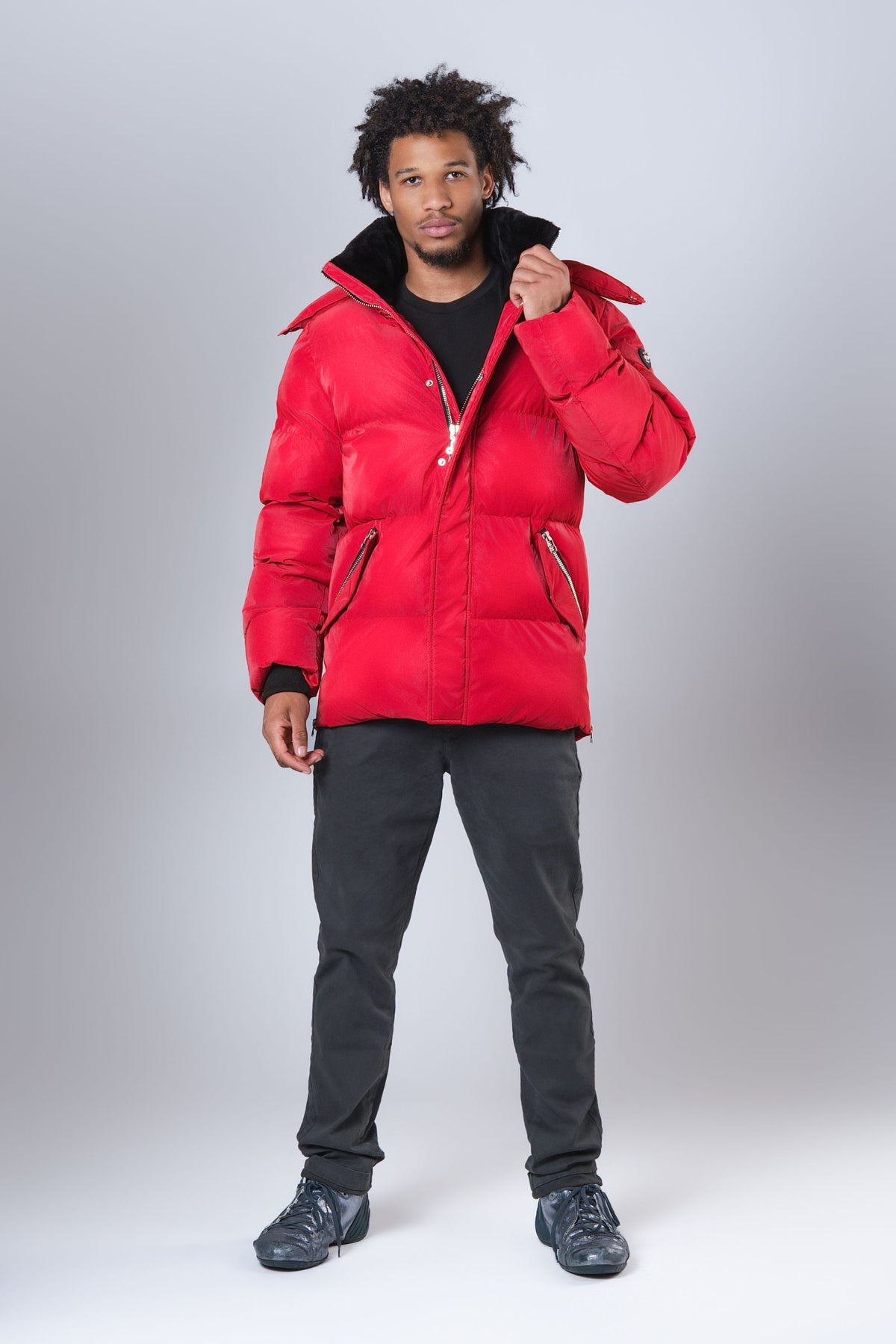 Men's Bumnester 3/4 Coat - Red Diamond