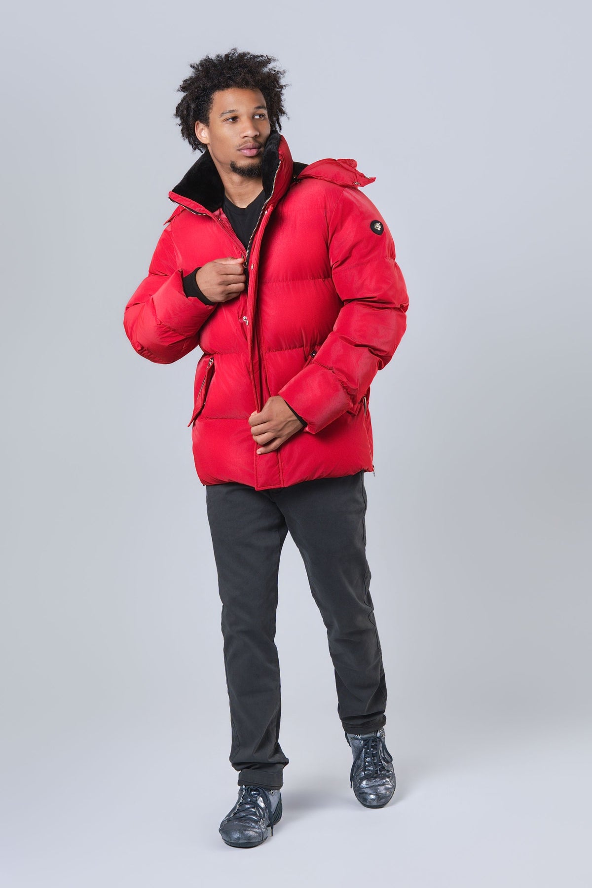 Men's Bumnester 3/4 Coat - Red Diamond