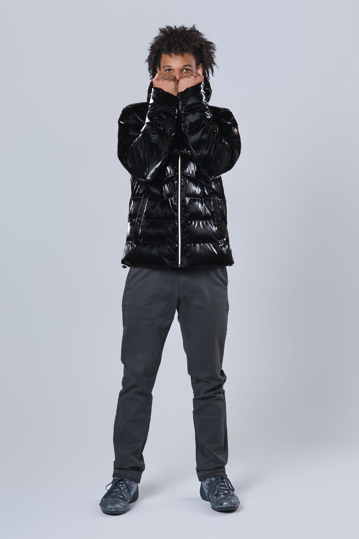 Men's Medium Weight Sparrow Coat - All Wet Black