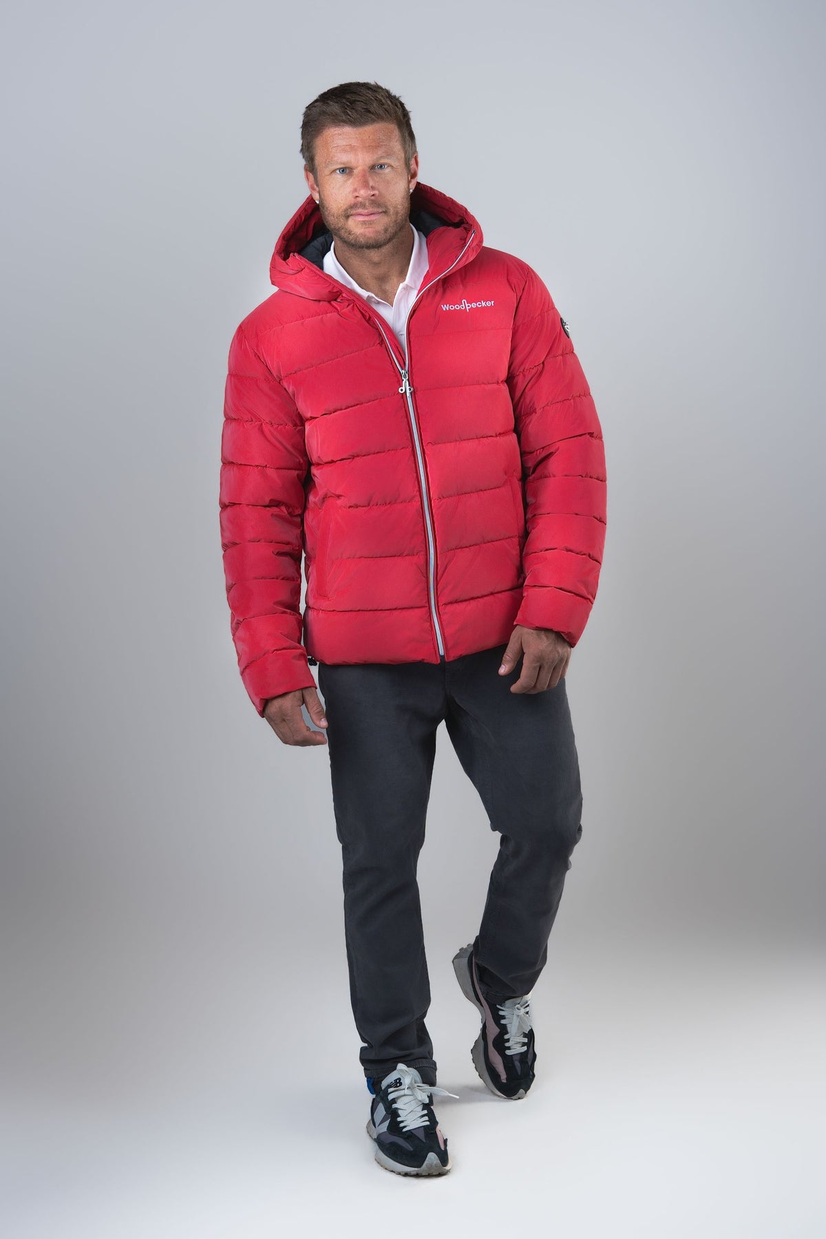 Men's Medium Weight Sparrow Coat - Red Diamond