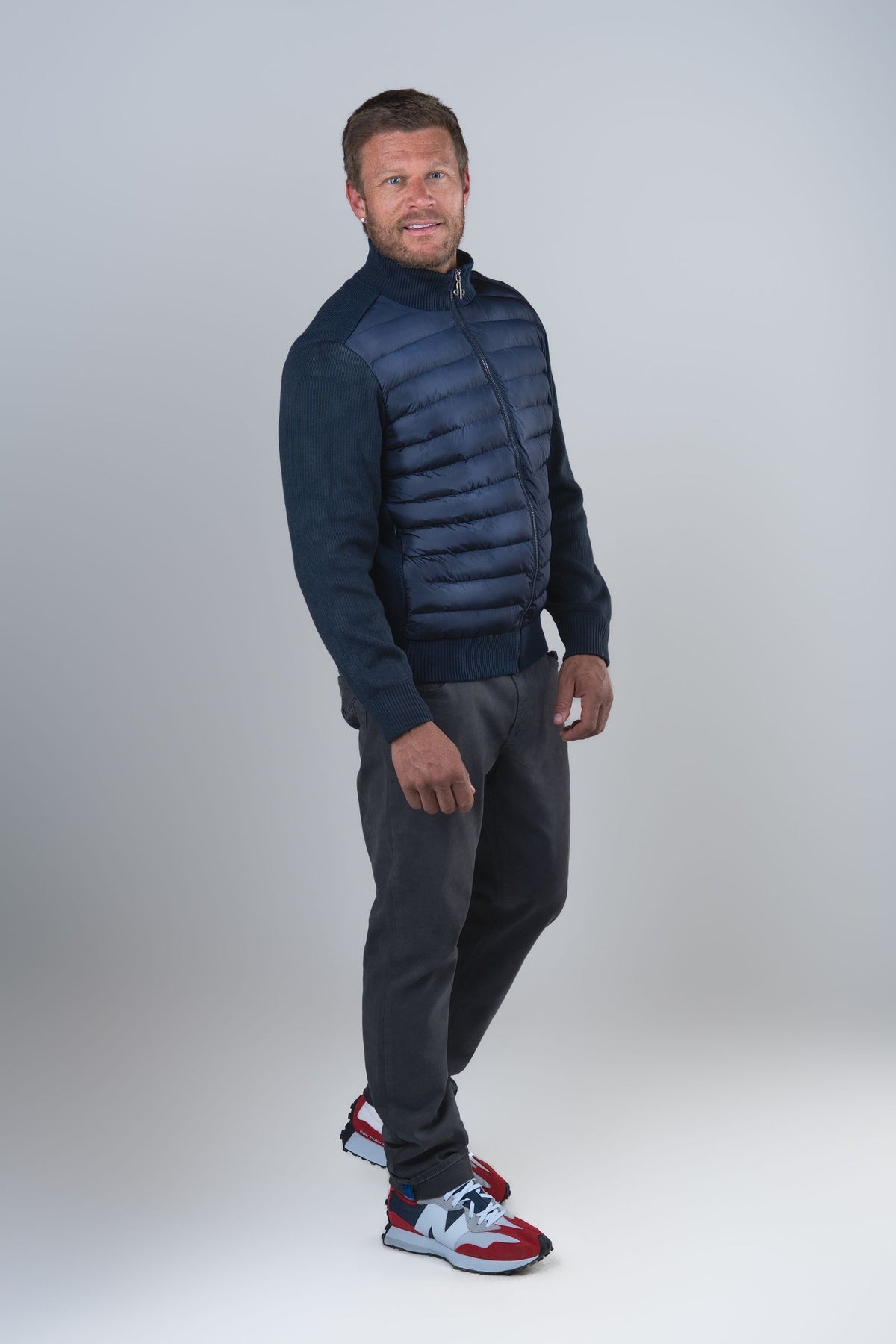 Men's Sweater Vest - Matte Navy