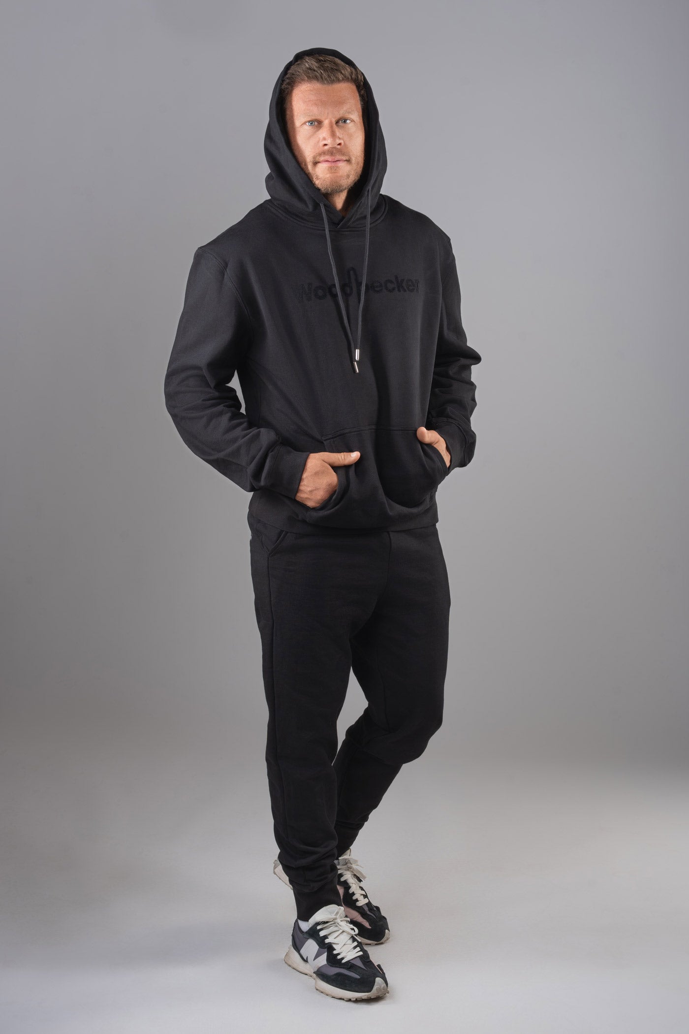 Unisex Cotton Sweatsuit - Black