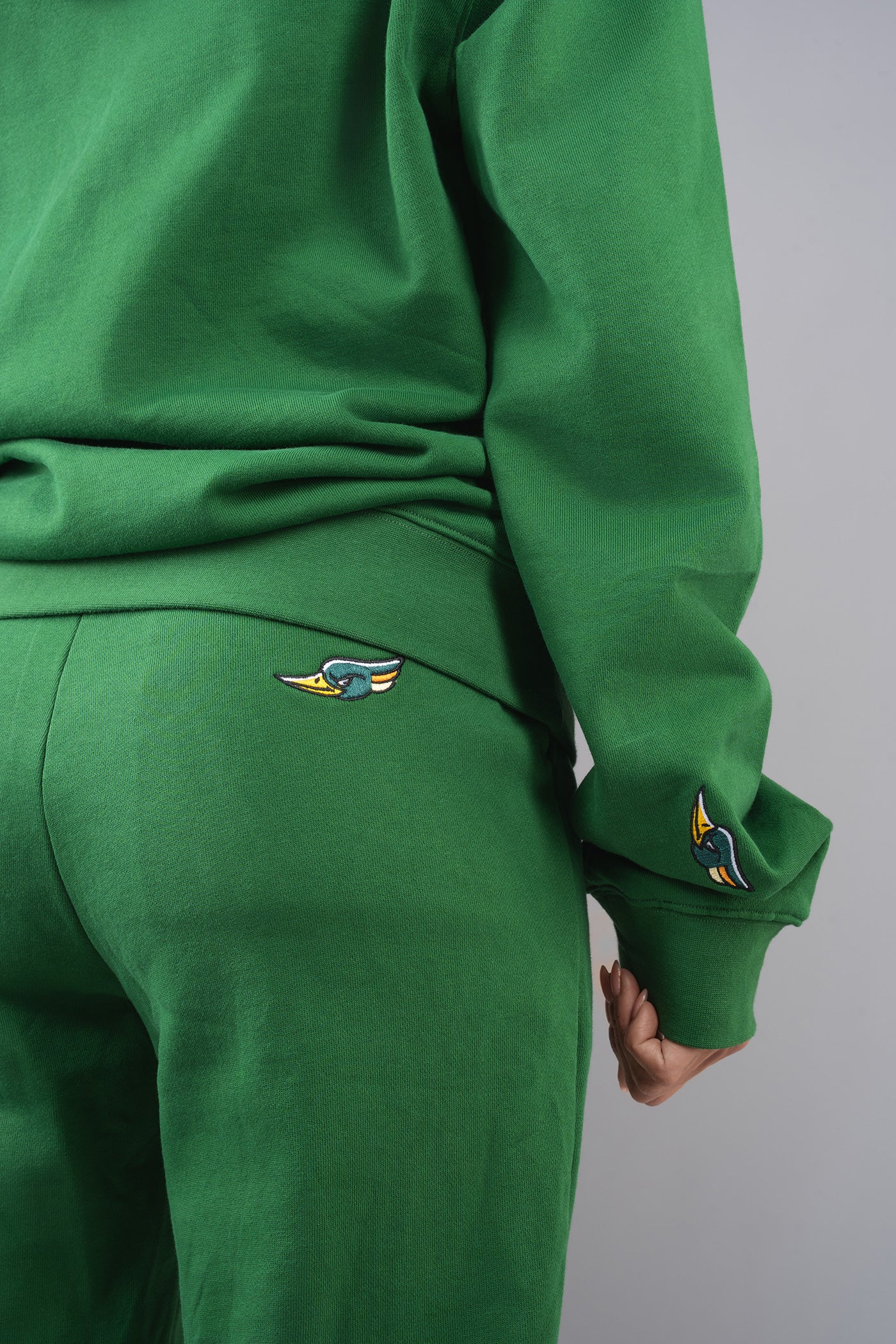 Unisex Cotton Sweatsuit - Electric Green