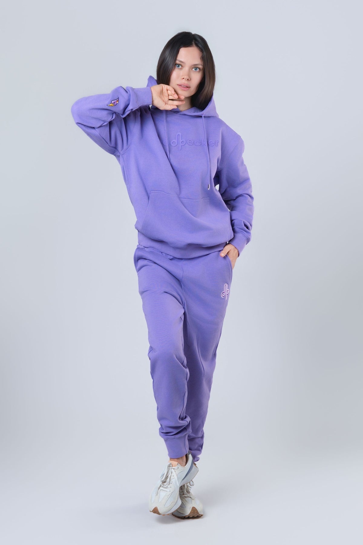 Unisex Cotton Sweatsuit - Purple