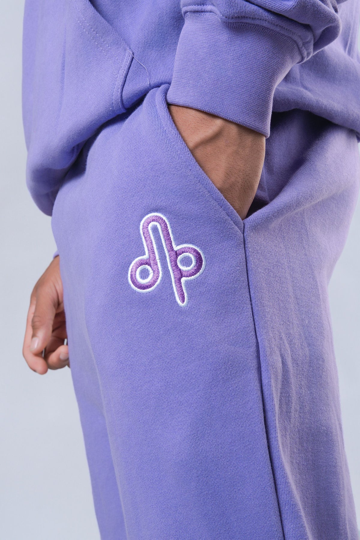 Unisex Cotton Sweatsuit - Purple