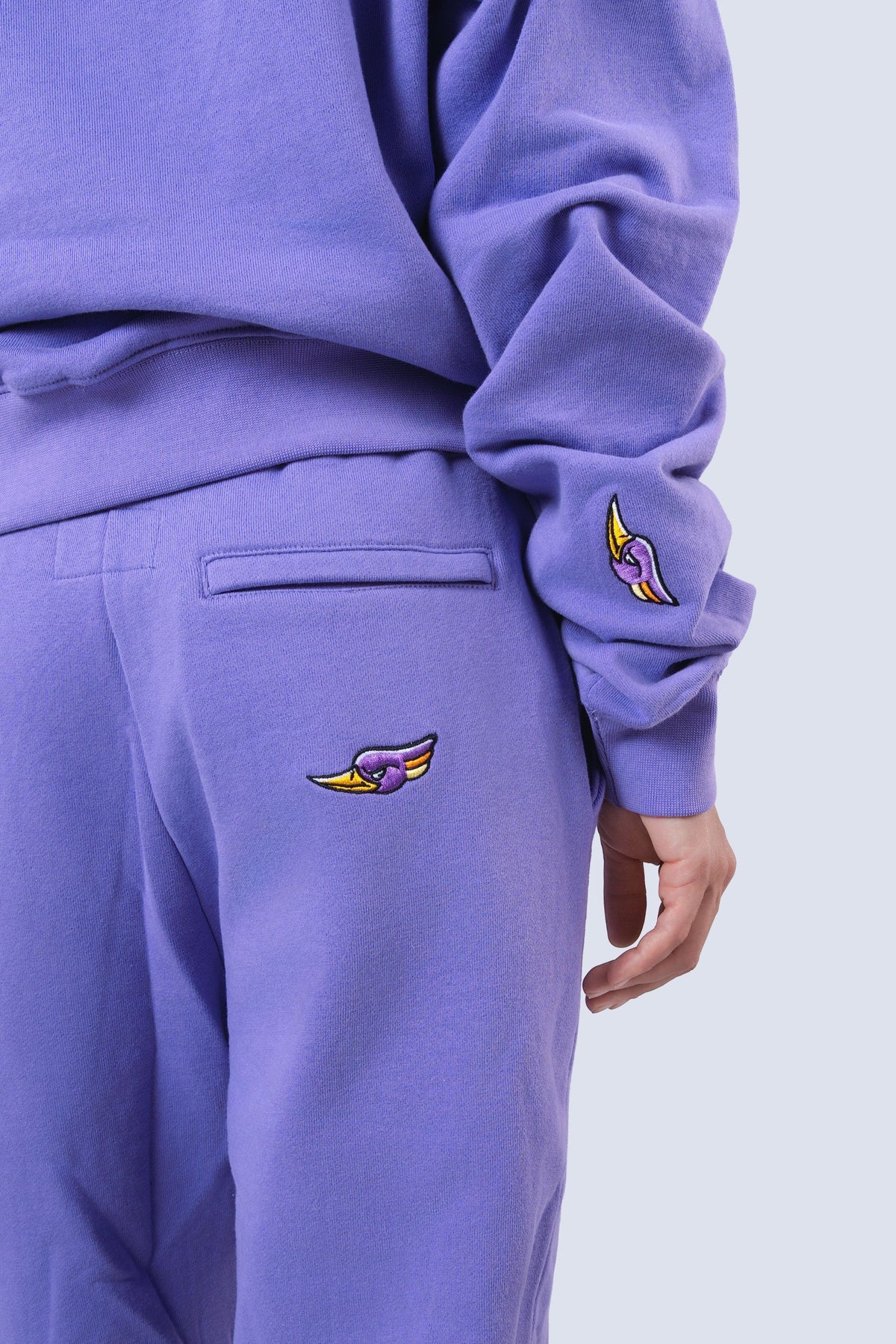 Unisex Cotton Sweatsuit - Purple