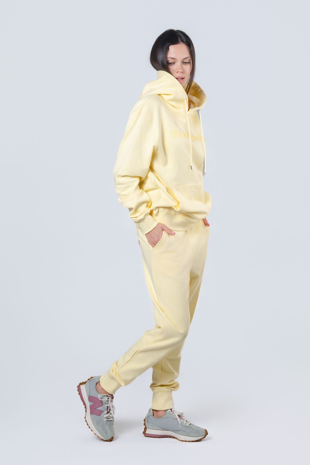 Unisex Cotton Sweatsuit - Yellow