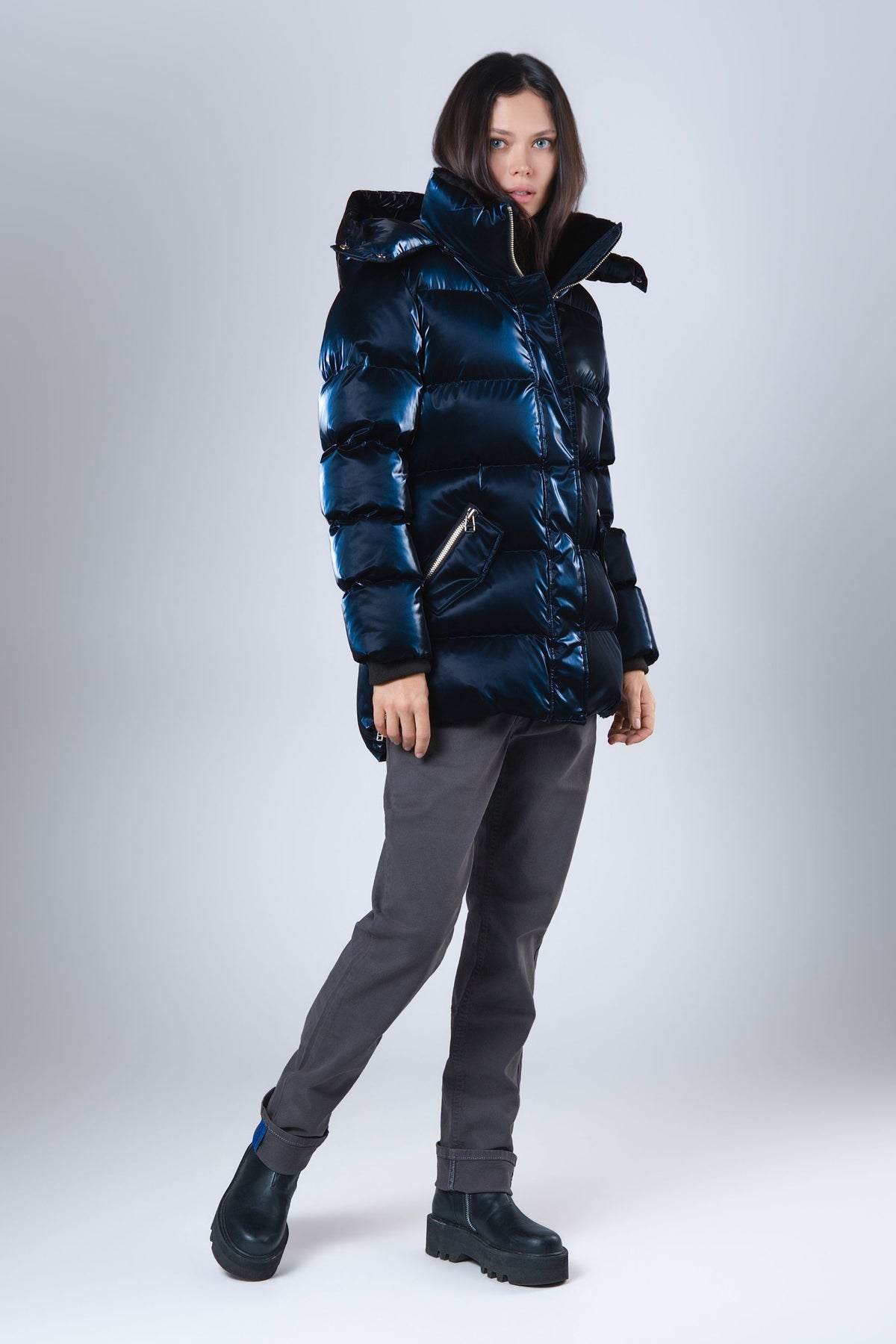 Women's Bumnester 3/4 Coat - All Wet Navy