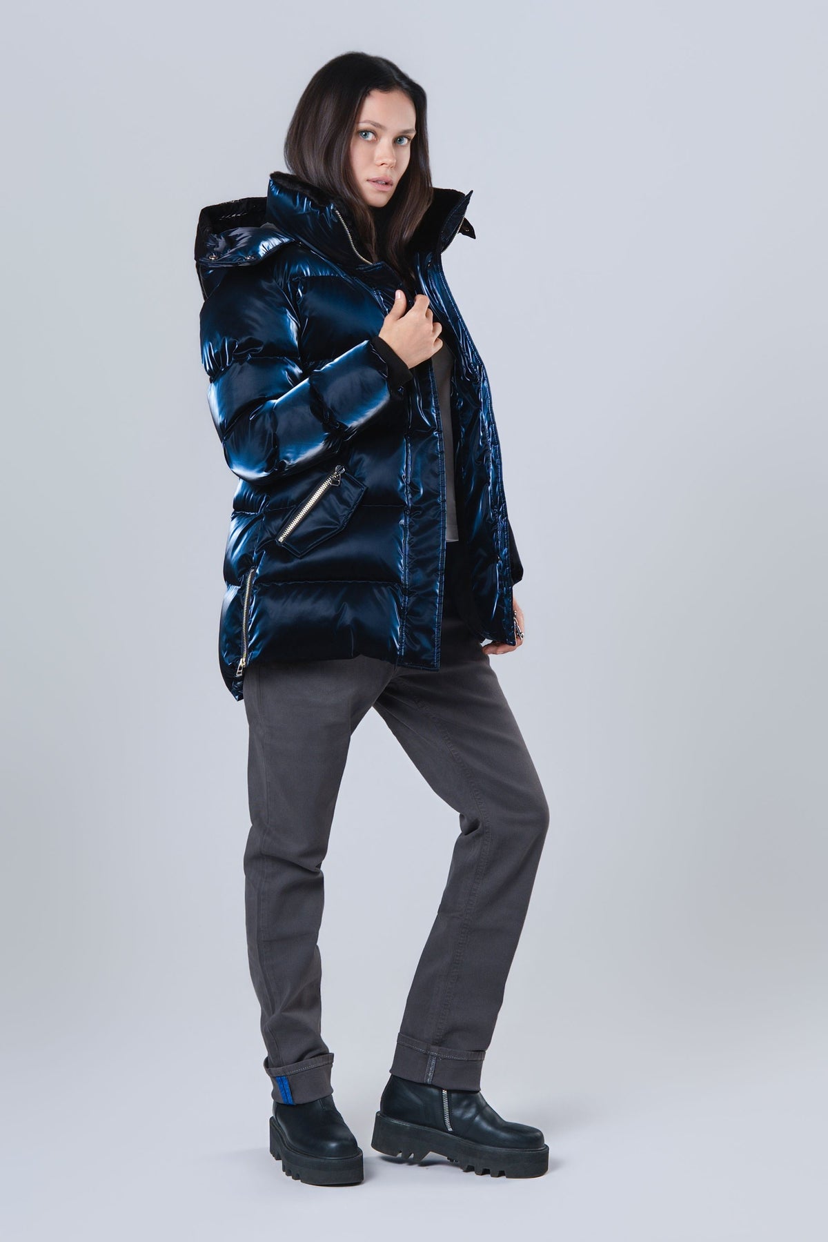 Women's Bumnester 3/4 Coat - All Wet Navy