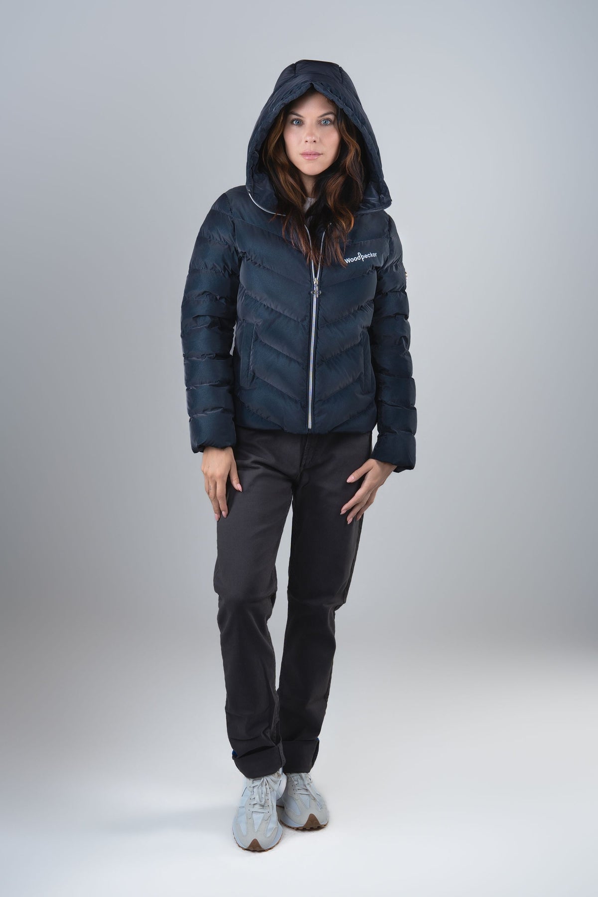 Women's Medium Weight Robin Coat - Blue Diamond