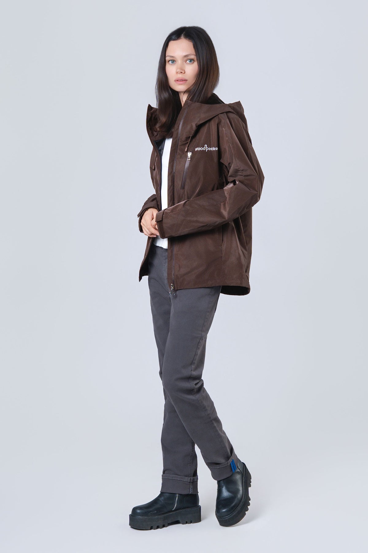 Women's Wind Shell - Mocha Diamond