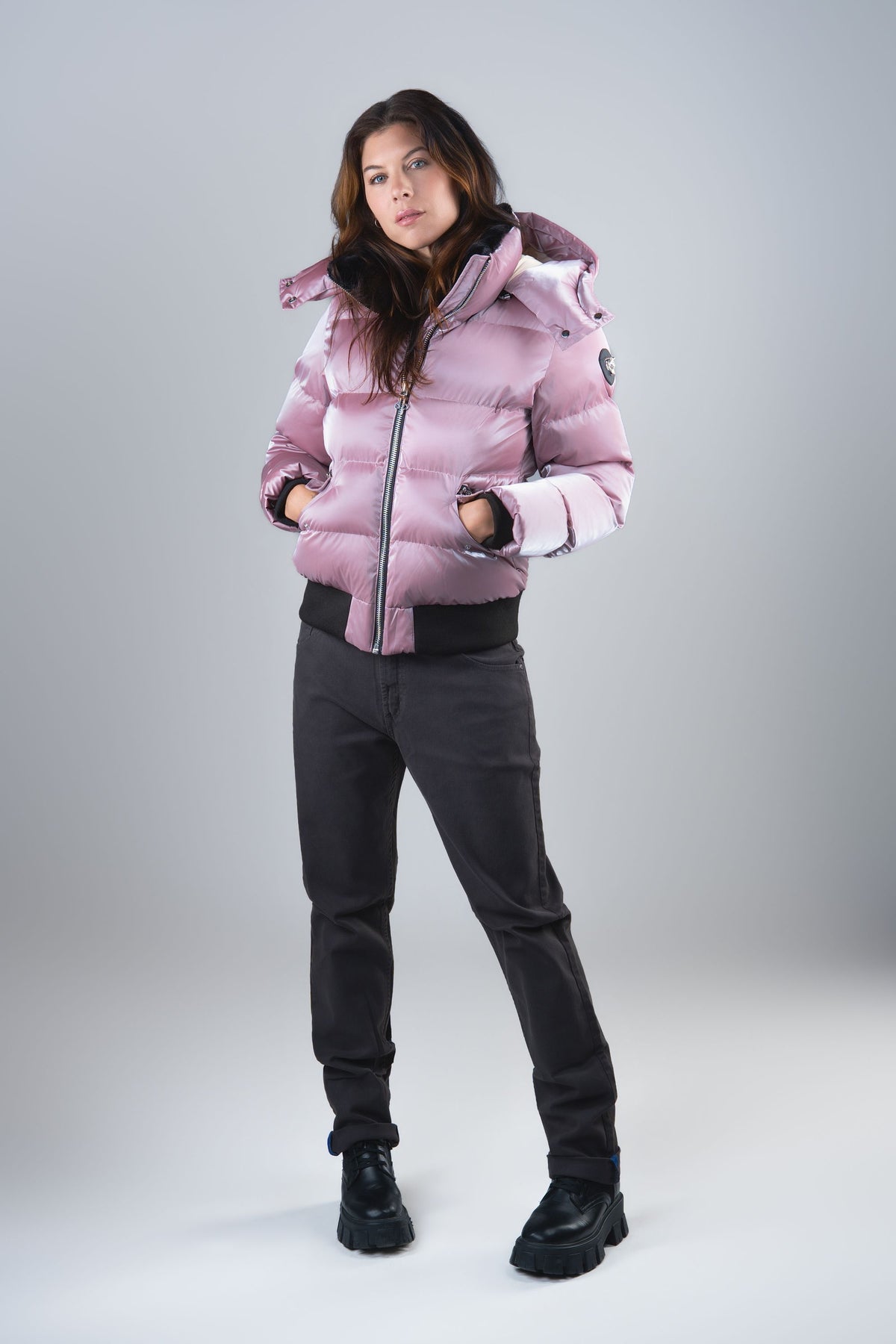 Women's Woody Bomber Jacket - Arctic Rose