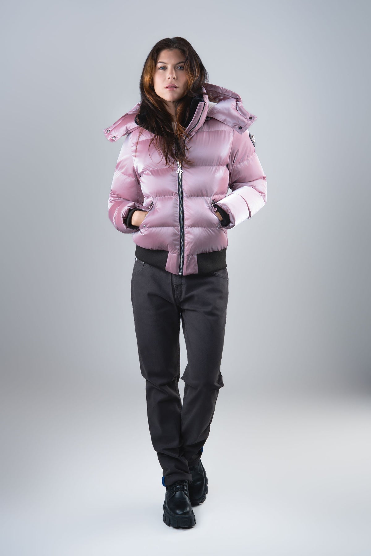 Women's Woody Bomber Jacket - Arctic Rose