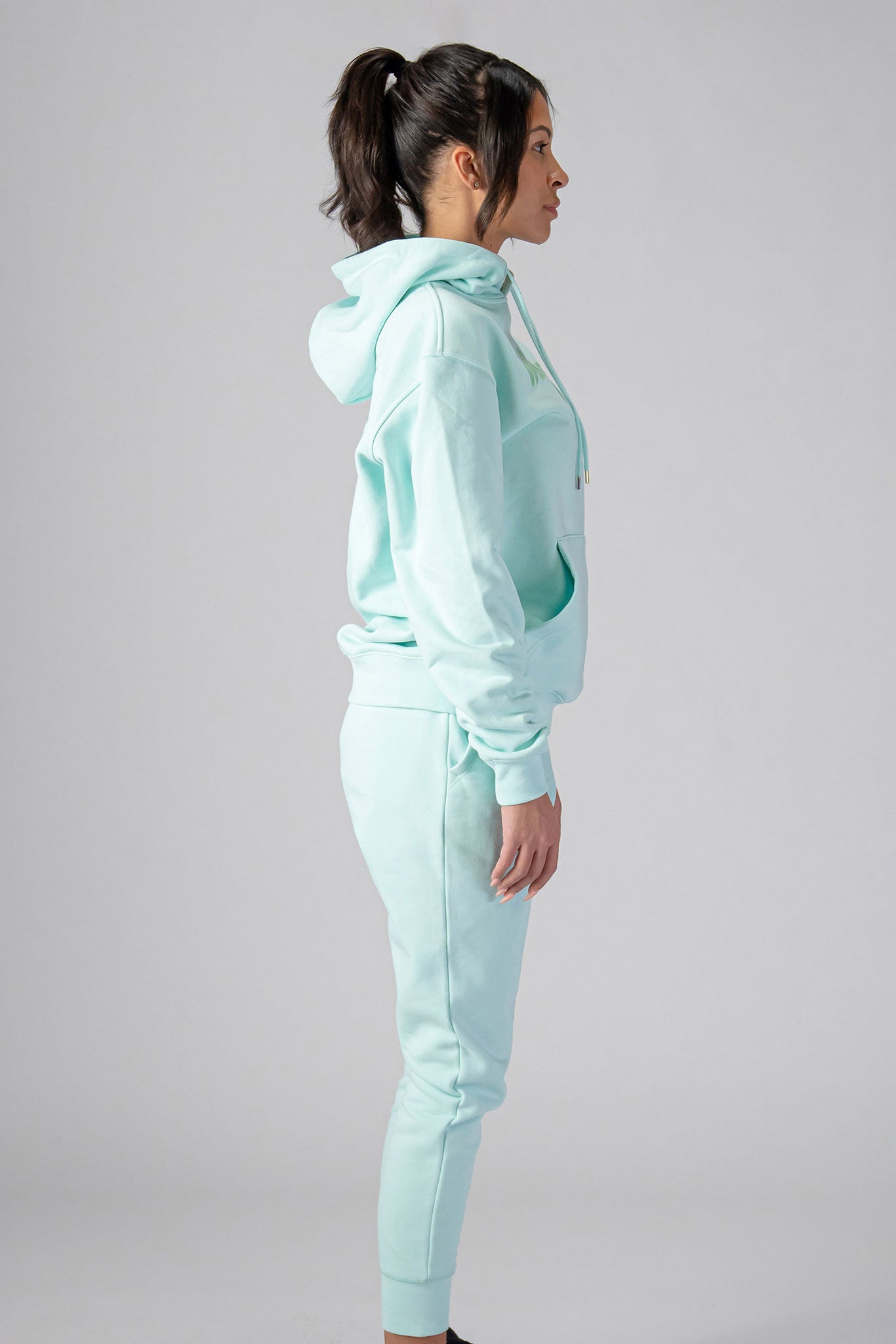Woodpecker Unisex Cotton Sweatsuit, Mint Colour, Woodpecker, Coat, Moose, Knuckles, Canada, Goose, Mackage, Montcler, Will, Poho, Willbird, Nic, Bayley. Super cozy casual for home or activewear.