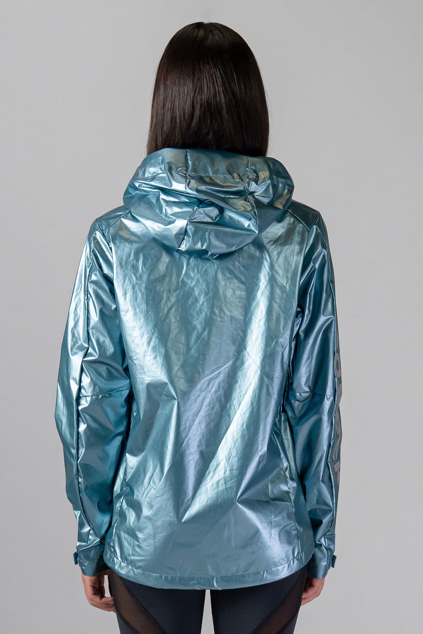 Woodpecker Women's Wind Shell coat. High-end Canadian designer activewear coat for women in "Spearmint" colour. Woodpecker coat designed in Canada. Moose Knuckles, Canada Goose, Mackage, Montcler, Will Poho, Willbird, Nic Bayley.