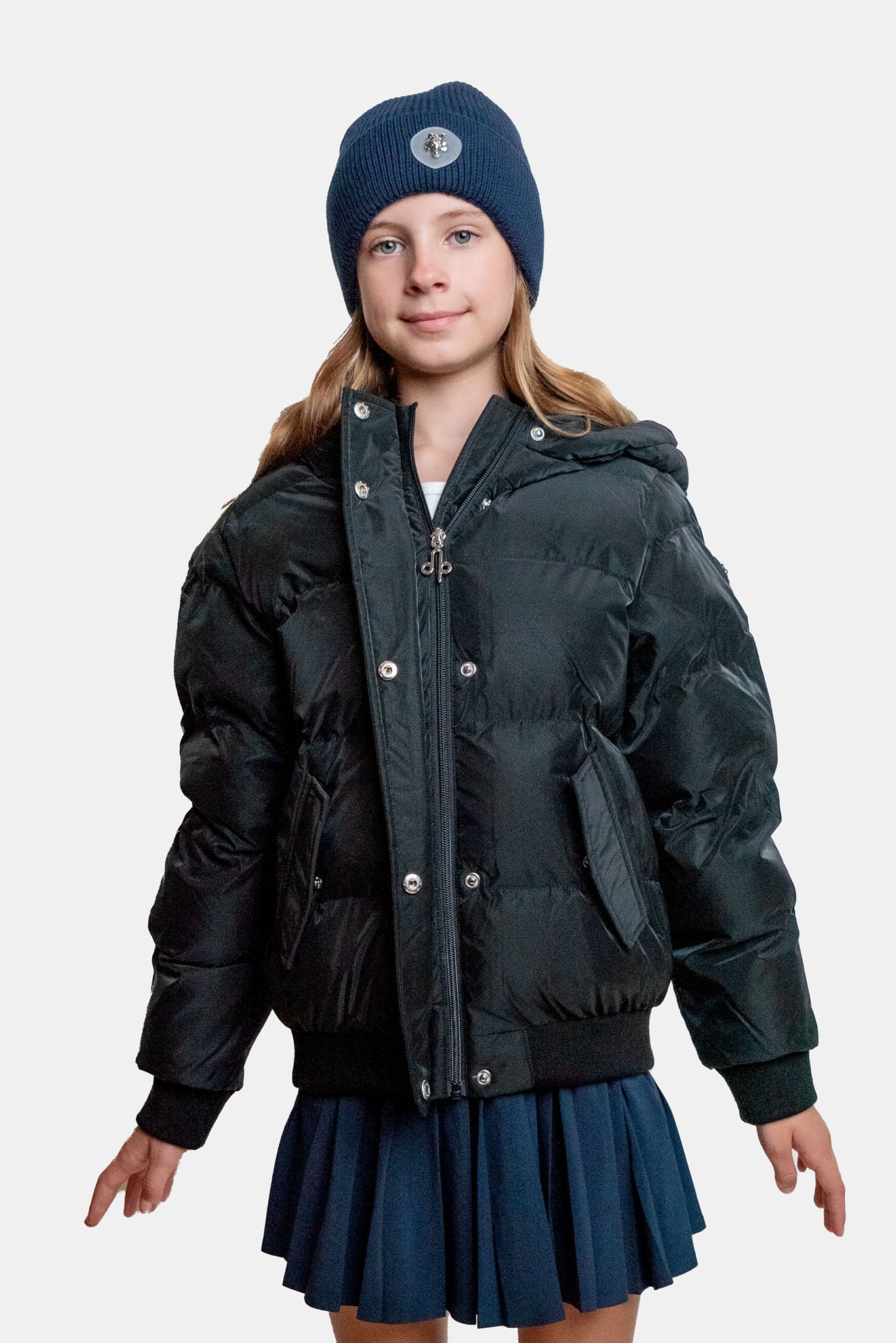 Kids' UNISEX Chickadee Coat - Black Diamond