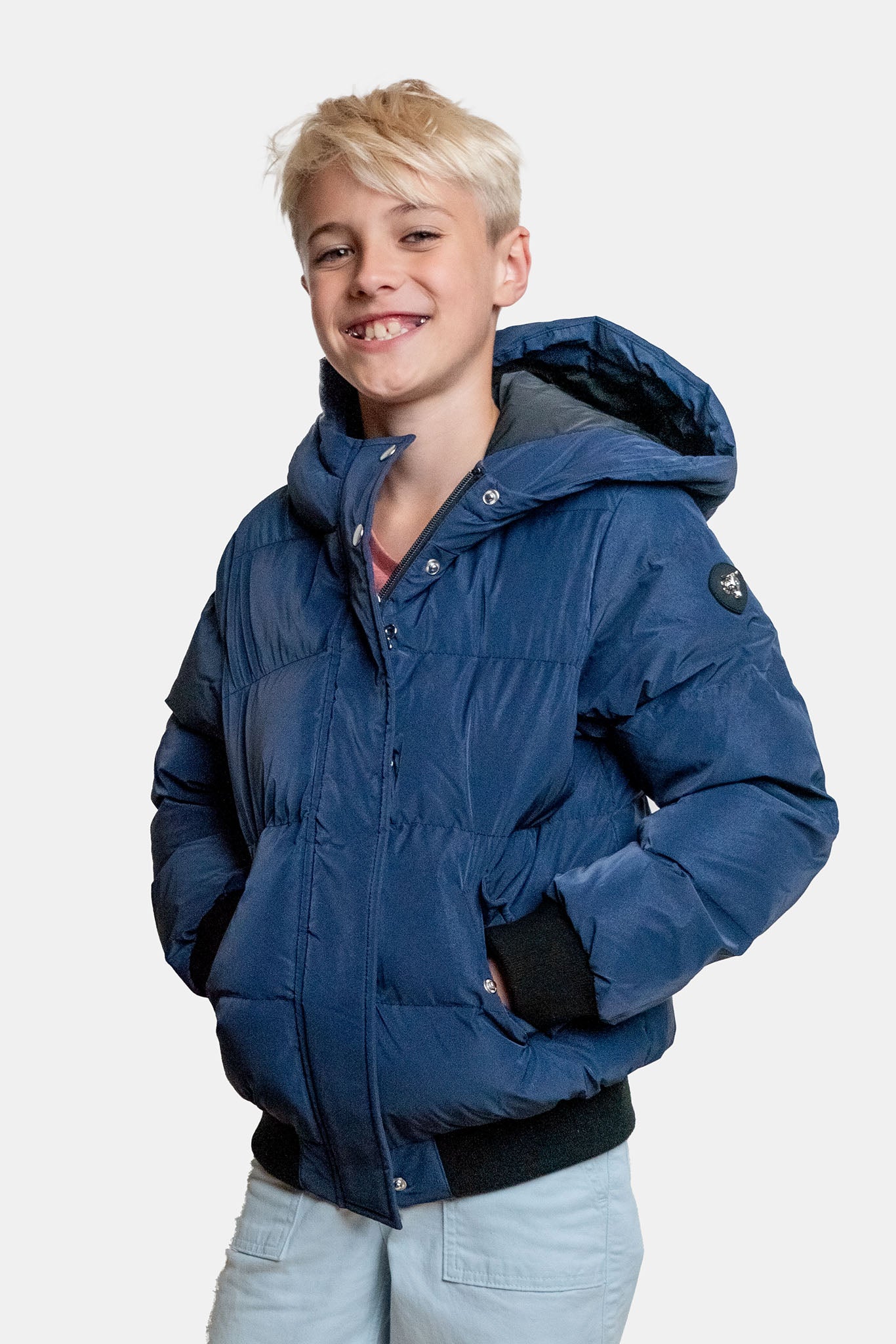 Kids' UNISEX Chickadee Coat - Sapphire Diamond